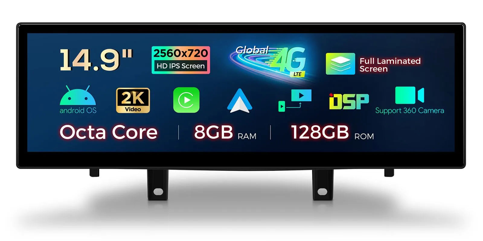 XTRONS QLBH44X5EV3 14.9" Android Head Unit for BMW X5 X6