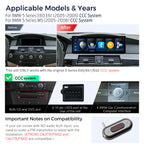 XTRONS BMW 5 Series E60 E61 M5 CCC Android 14 Car Stereo Wireless CarPlay
