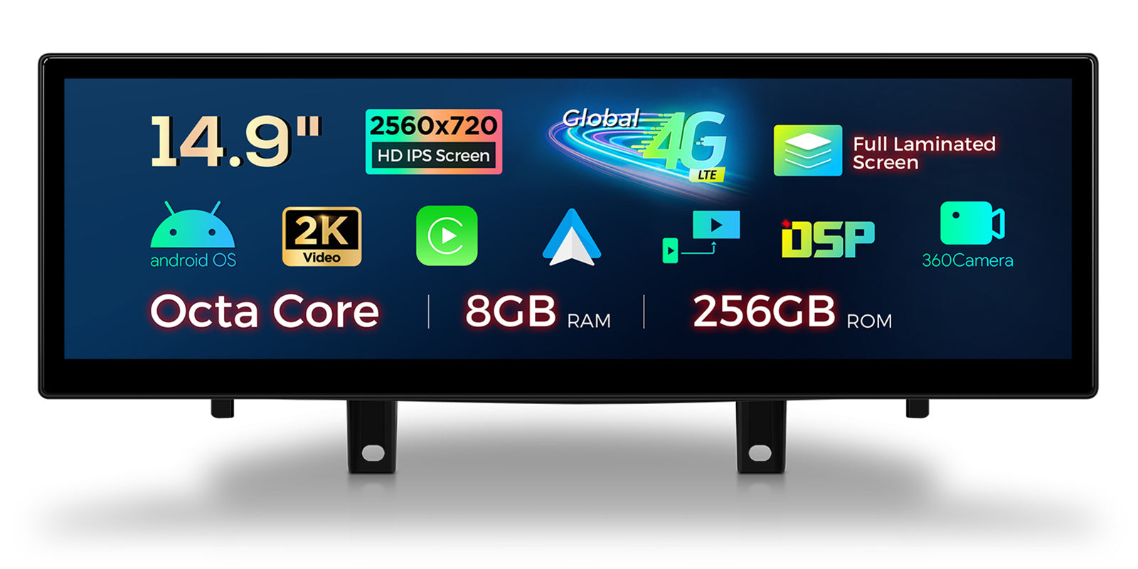XTRONS QL Series 14.9 Inch Android Head Unit For BMW X5 X6 Wireless CarPlay