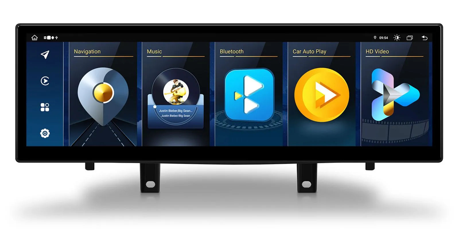 XTRONS QLBX44X5NB 14.9in Android Head Unit Car Stereo BMW X5 X6