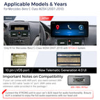 XTRONS QLM2240M12C40 Custom-Fit 12.3-Inch Android Car Stereo for Mercedes W204