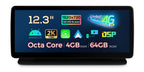 XTRONS QLM2240M12CLS 12.3in Android 13 Car Stereo for Mercedes-Benz CLS-Class 2010-2012
