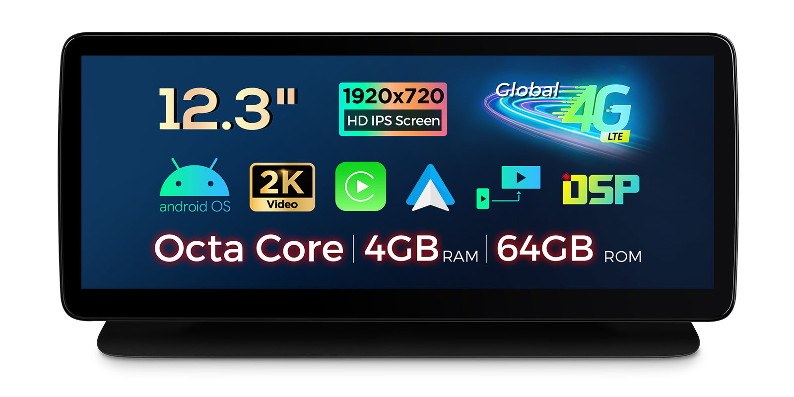 XTRONS QLM2240M12CLS 12.3in Android 13 Car Stereo for Mercedes-Benz CLS-Class 2010-2012