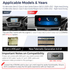 XTRONS Mercedes-Benz Various 12.3in Android 13 Head Unit Wireless CarPlay