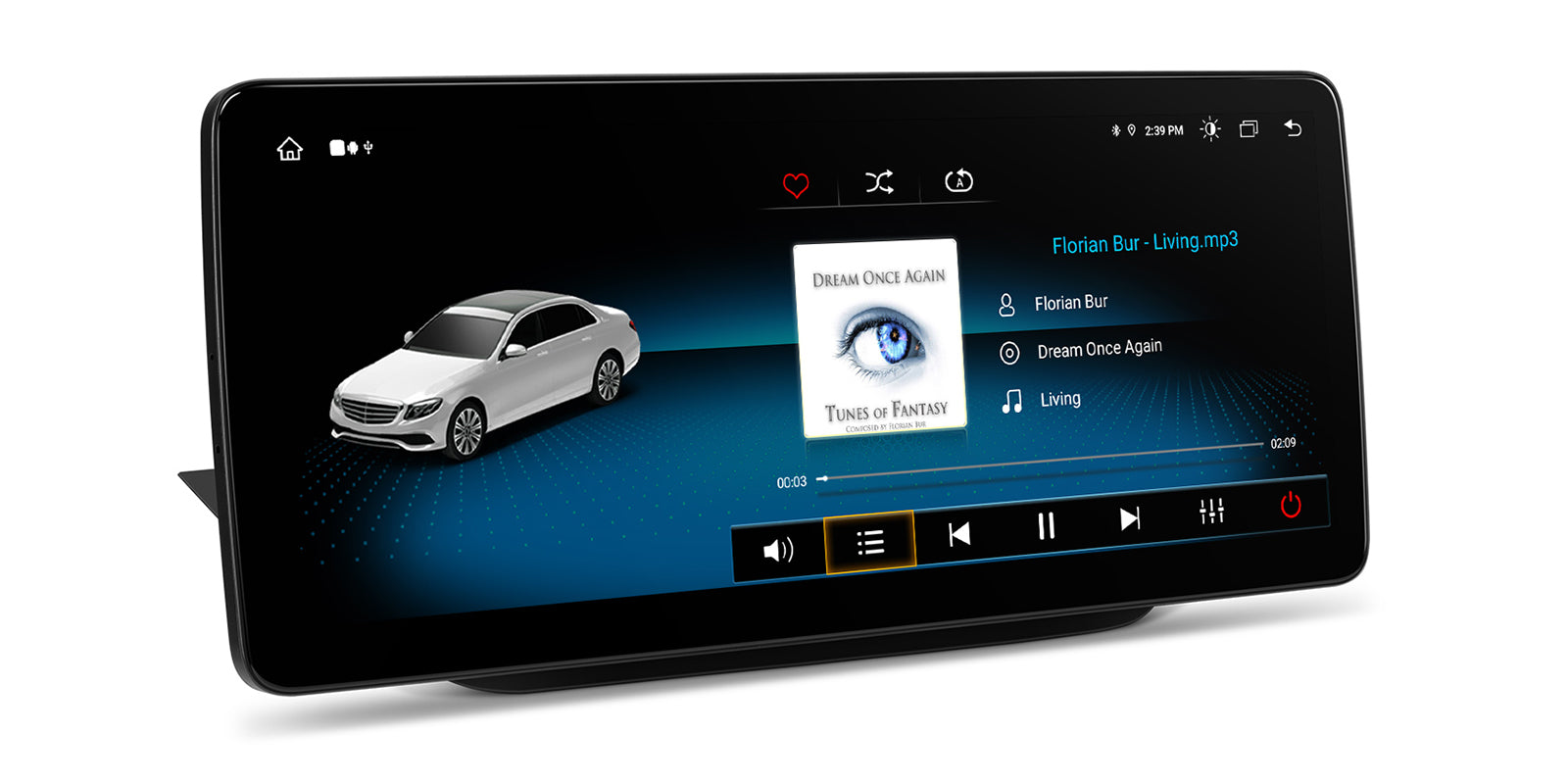 XTRONS QLM2245M12BR Mercedes-Benz B-Class 12.3 Inch Android Head Unit 4GB 64GB