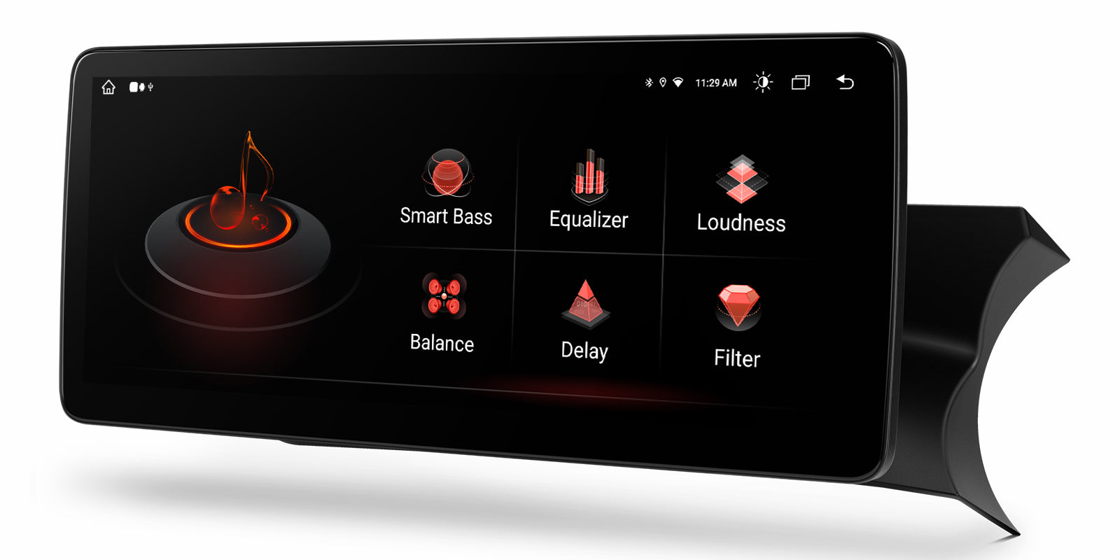 XTRONS QLM2245M12C45R Mercedes-Benz C-Class 12.3" Android Head Unit Car Stereo with Wireless CarPlay