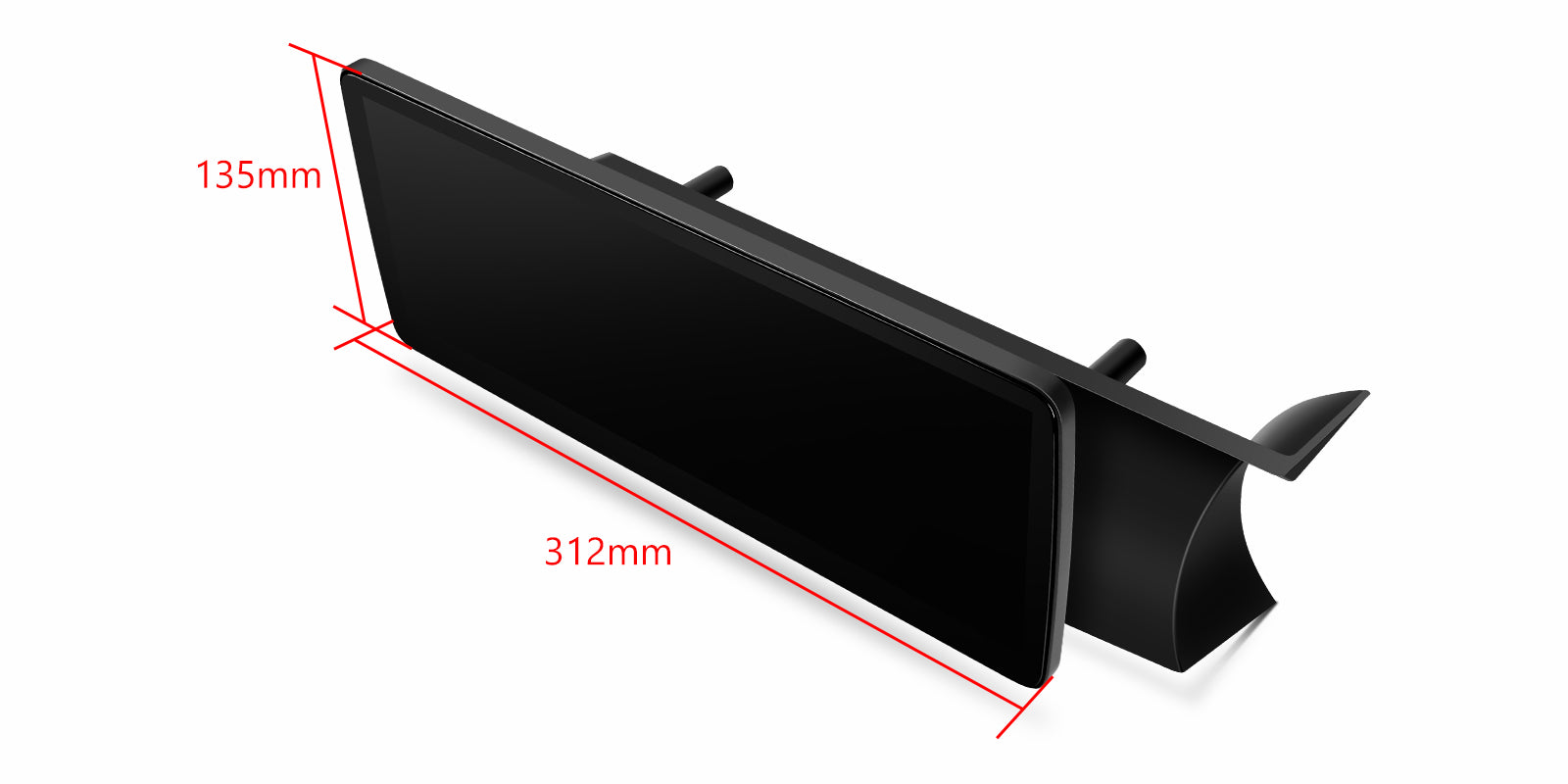 XTRONS QLM2245M12C45R Mercedes-Benz C-Class 12.3" Android Head Unit Car Stereo with Wireless CarPlay