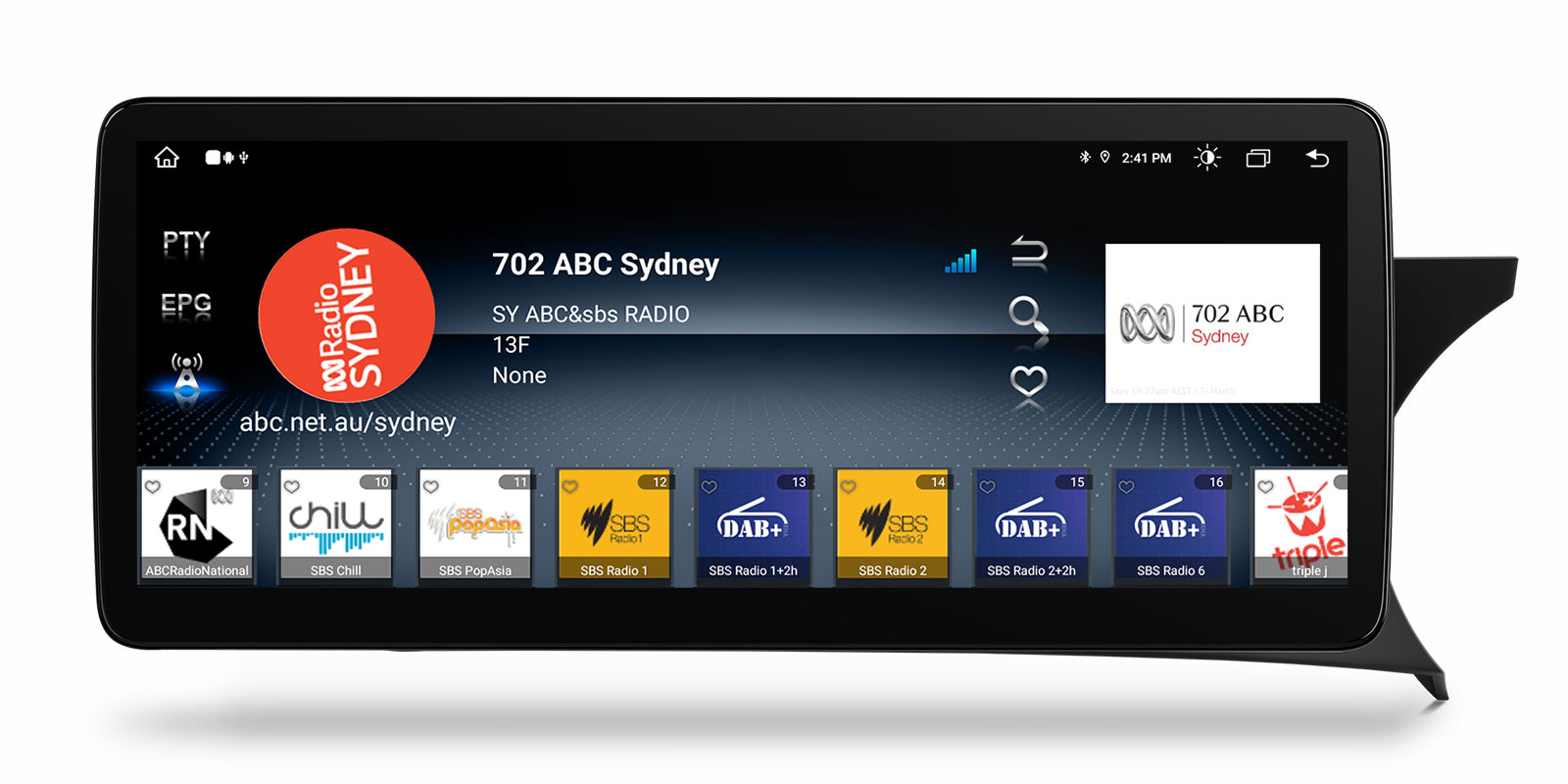XTRONS QLM2245M12C45R Mercedes-Benz C-Class 12.3in Android 13 Head Unit