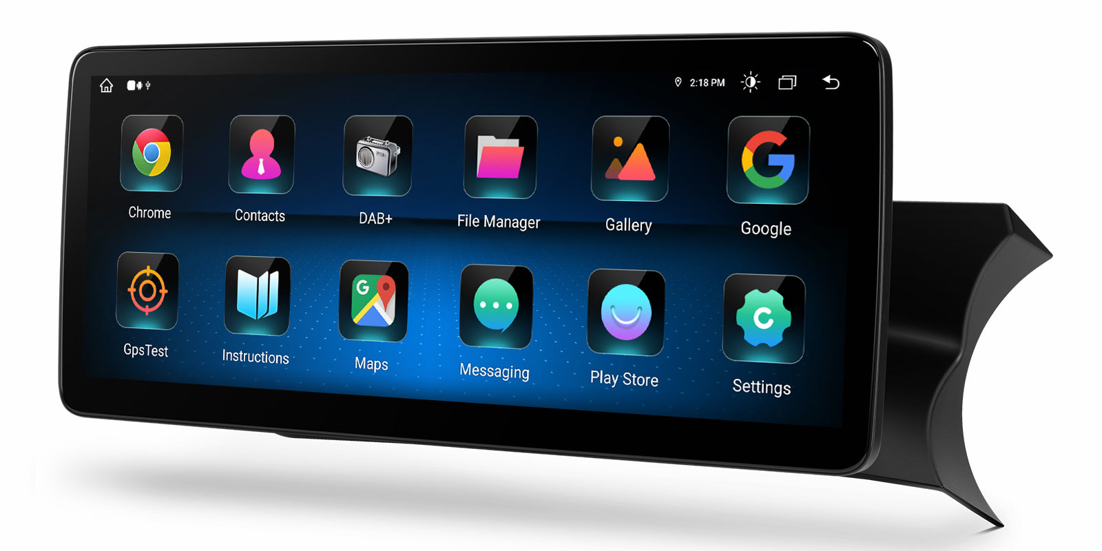 XTRONS QLM2245M12C45R Mercedes-Benz C-Class 12.3" Android Head Unit Car Stereo with Wireless CarPlay