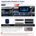 XTRONS QLM2245M12CLS 12.3" Android Car Stereo for Mercedes With CarPlay