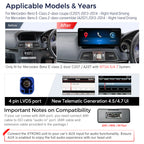 XTRONS QLM2245M12ECR Mercedes E-Class 12.3in Android Head Unit 4GB 64GB