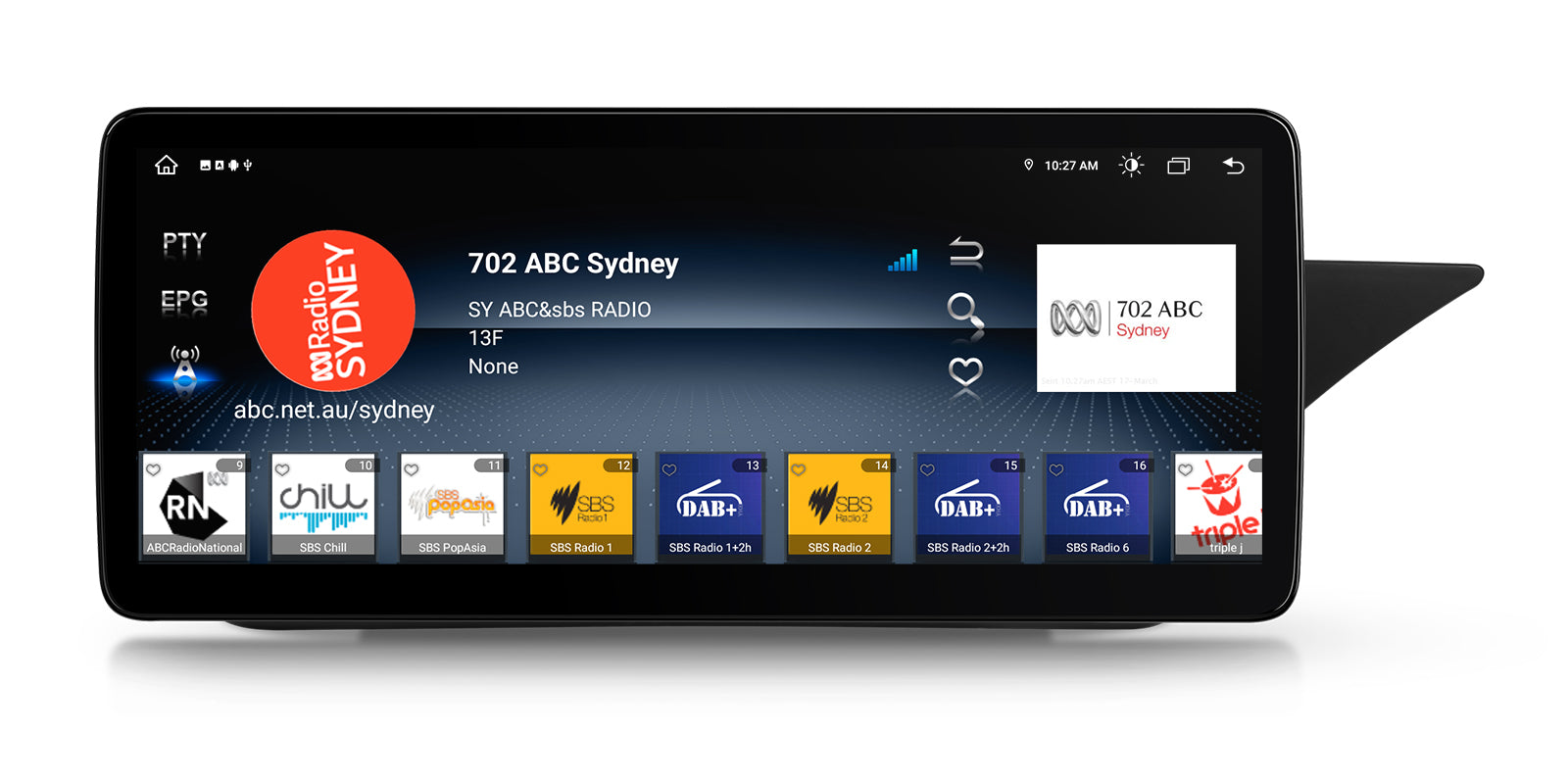XTRONS QLM2245M12ER Mercedes-Benz Custom-Fit Android 13 Head Unit, 12.3in