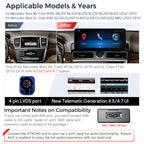 XTRONS QLM2245M12ML45 12.3" Android Head Unit for Mercedes Benz