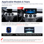 XTRONS QLM2250 Mercedes-Benz 12.3in Android Head Unit Car Stereo