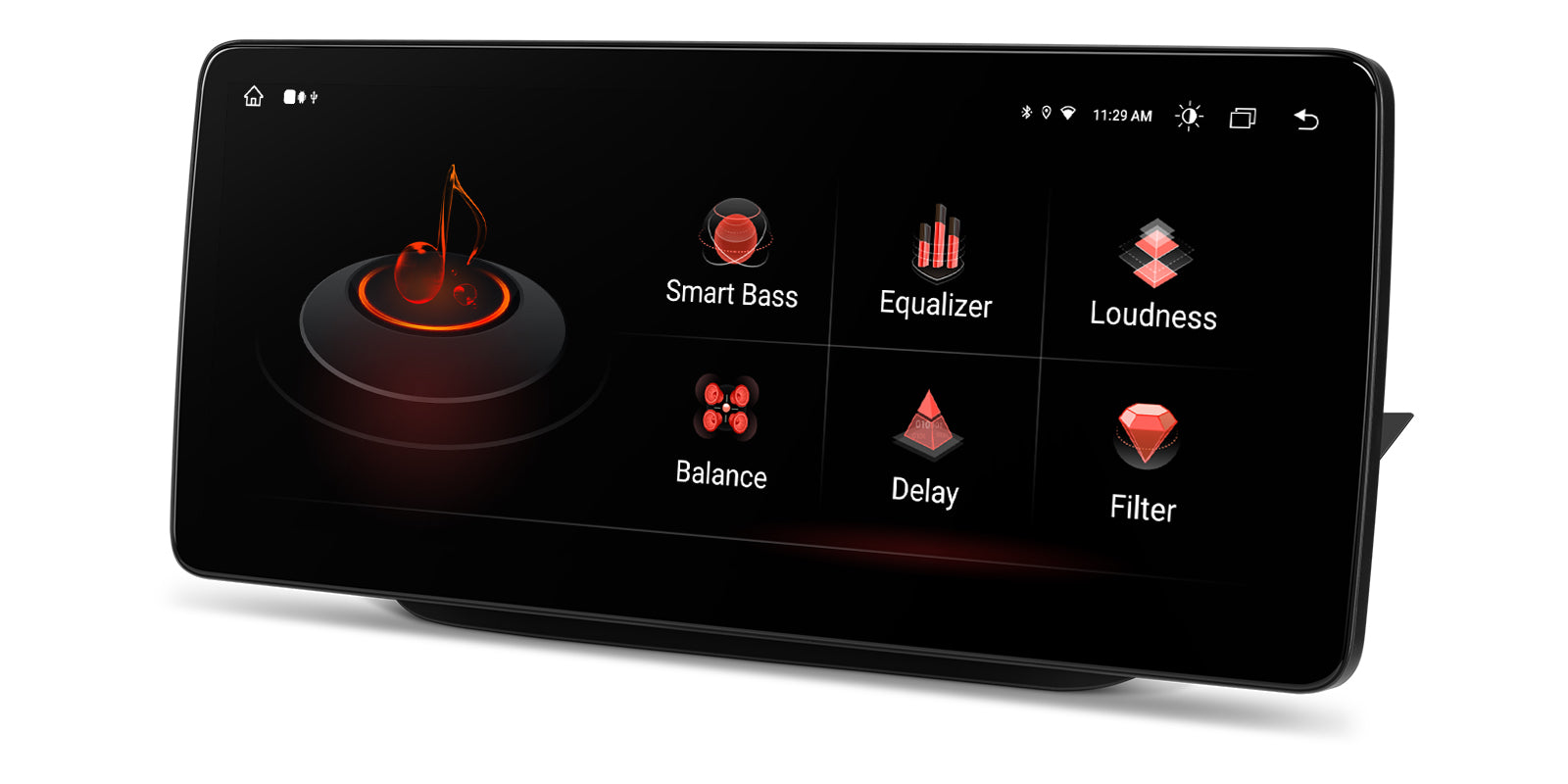 XTRONS QLM2250M12BR Mercedes Custom-Fit Android Head Unit with Wireless CarPlay