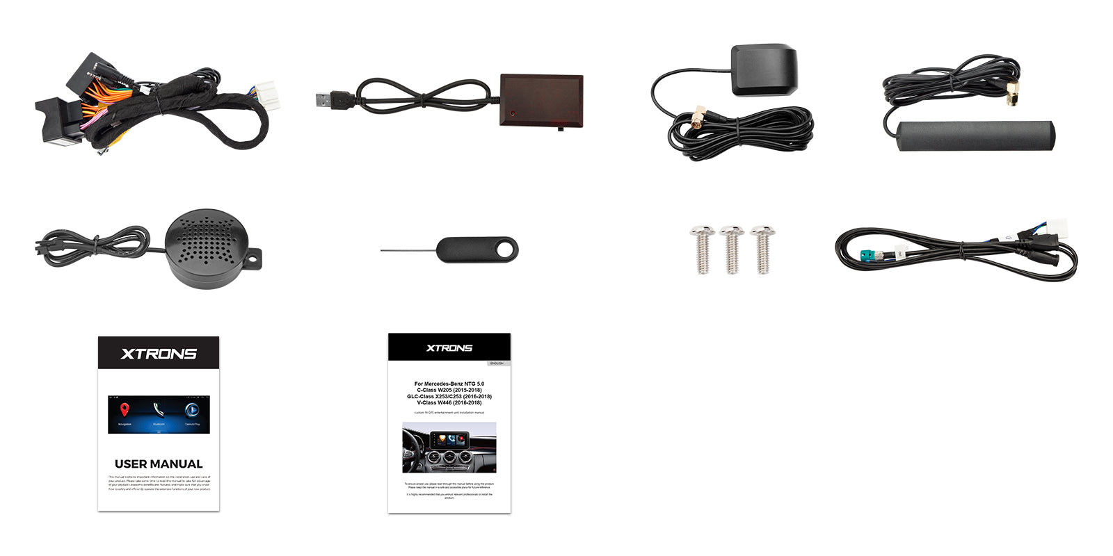 XTRONS Mercedes-Benz Various 12.3" Android 13 Head Unit QLM2250M12C5