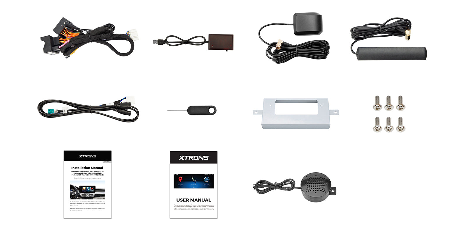 XTRONS QLM2250M12CLS 12.3in Android Head Unit Car Stereo for Mercedes-Benz Various
