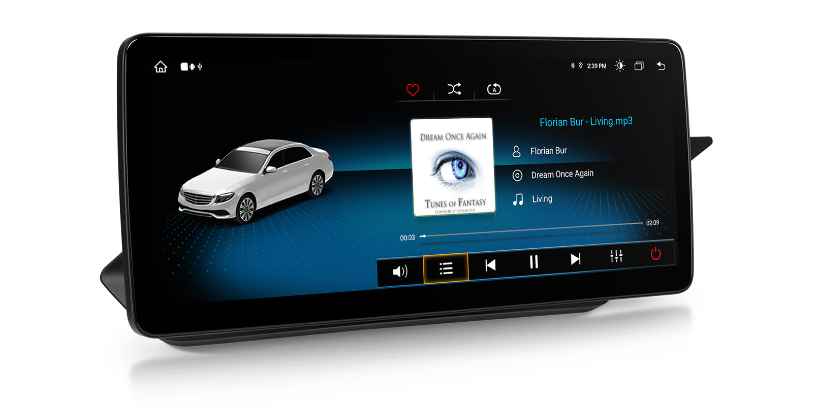 XTRONS QLM2250M12ER Mercedes-Benz E-Class Android 13 Head Unit