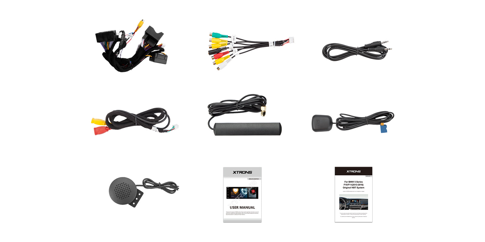 XTRONS QSB12FVCI Qualcomm 4GB 64GB BMW 5 Series 10.25in Android 12 Head Unit