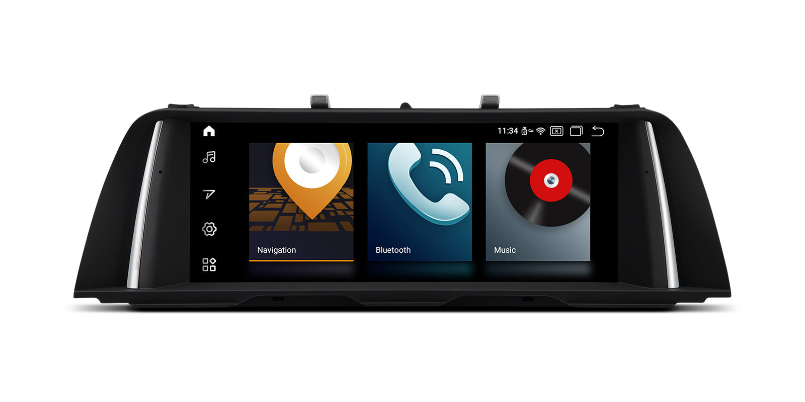 XTRONS QSB12FVCI Qualcomm 4GB 64GB BMW 5 Series 10.25in Android 12 Head Unit
