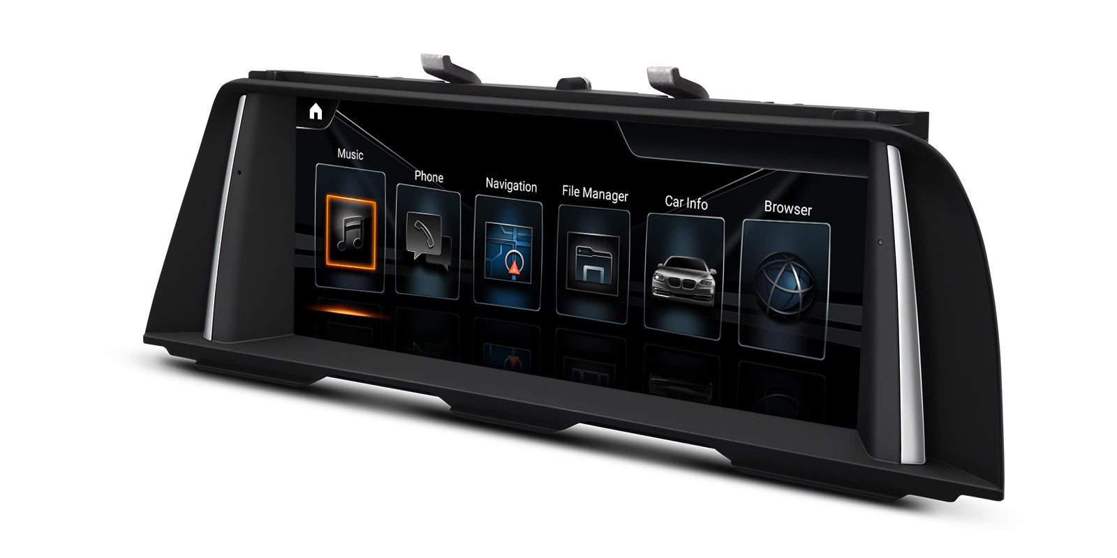 XTRONS QSB12FVCI Qualcomm 4GB 64GB BMW 5 Series 10.25in Android 12 Head Unit