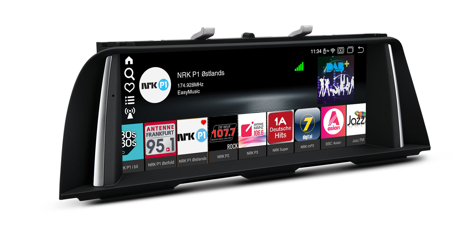 XTRONS QSB12FVCI Qualcomm 4GB 64GB BMW 5 Series 10.25in Android 12 Head Unit