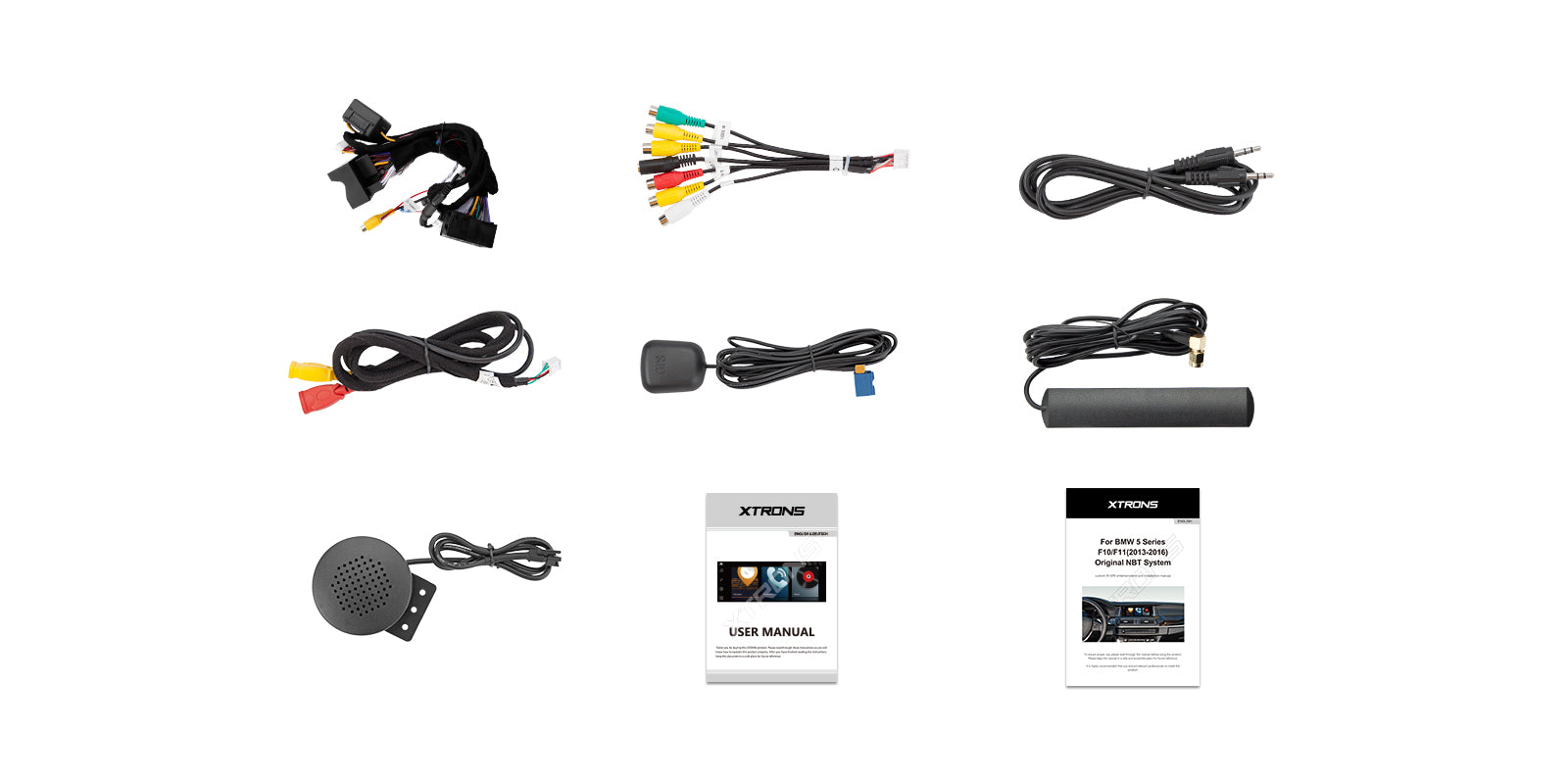 XTRONS QSB12FVNB Android 12 Head Unit QSB12FVNB for BMW 5 Series 10.25in Wireless CarPlay