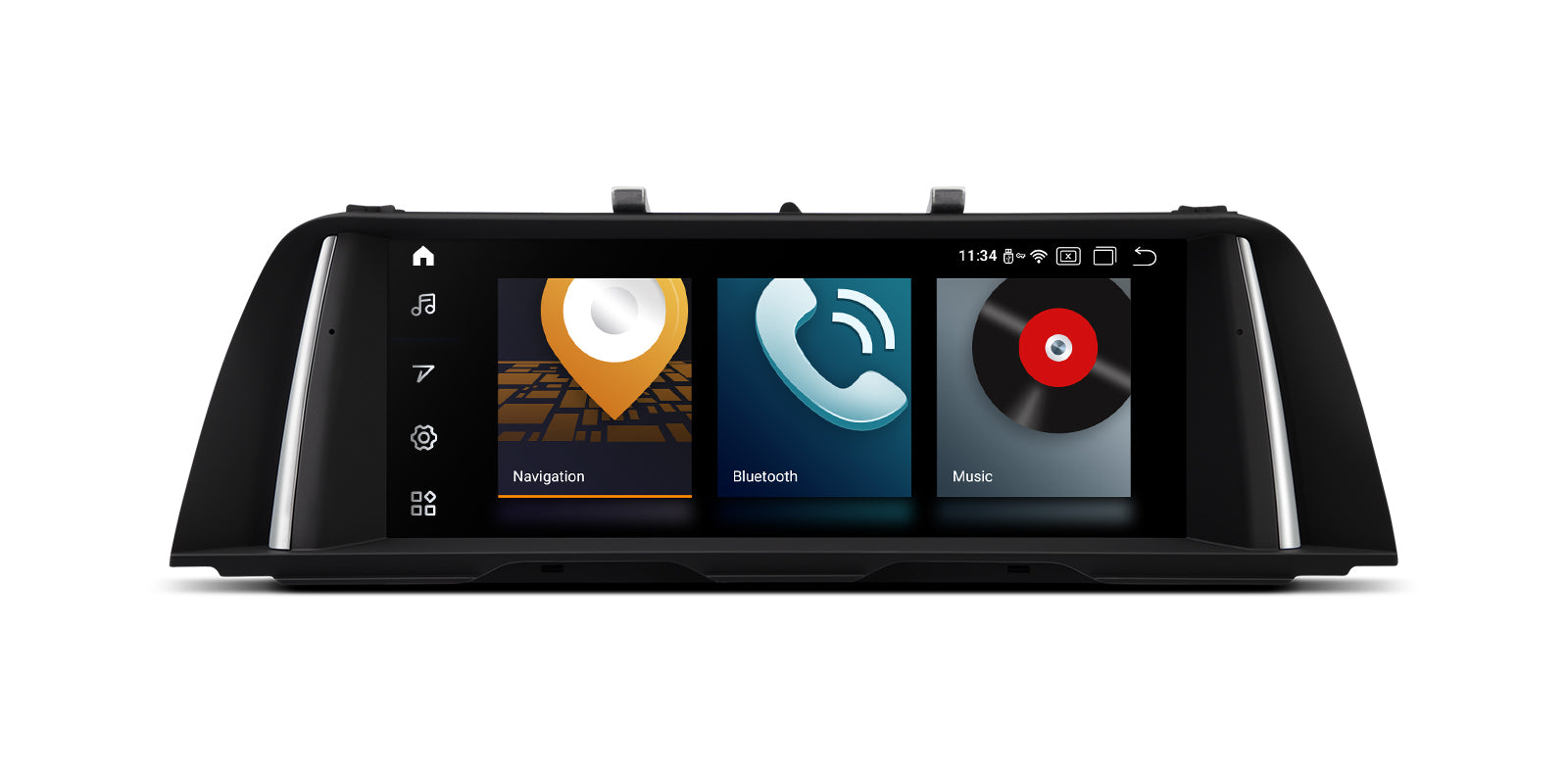 XTRONS QSB12FVNB 10.25in BMW 5 Series Android 12 Head Unit