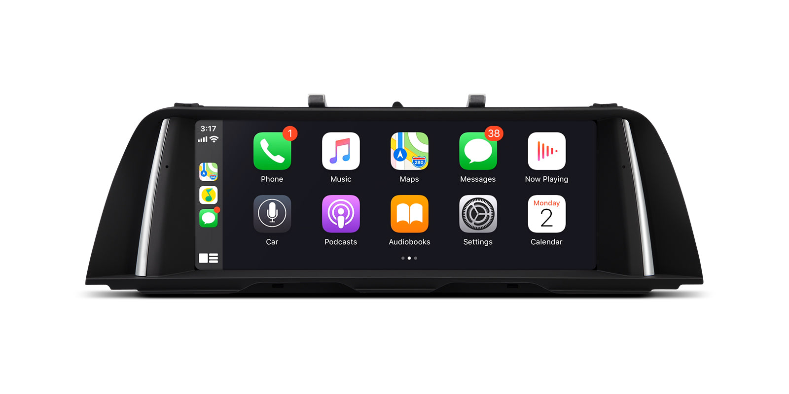 XTRONS QSB12FVNB Android 12 Head Unit QSB12FVNB for BMW 5 Series 10.25in Wireless CarPlay
