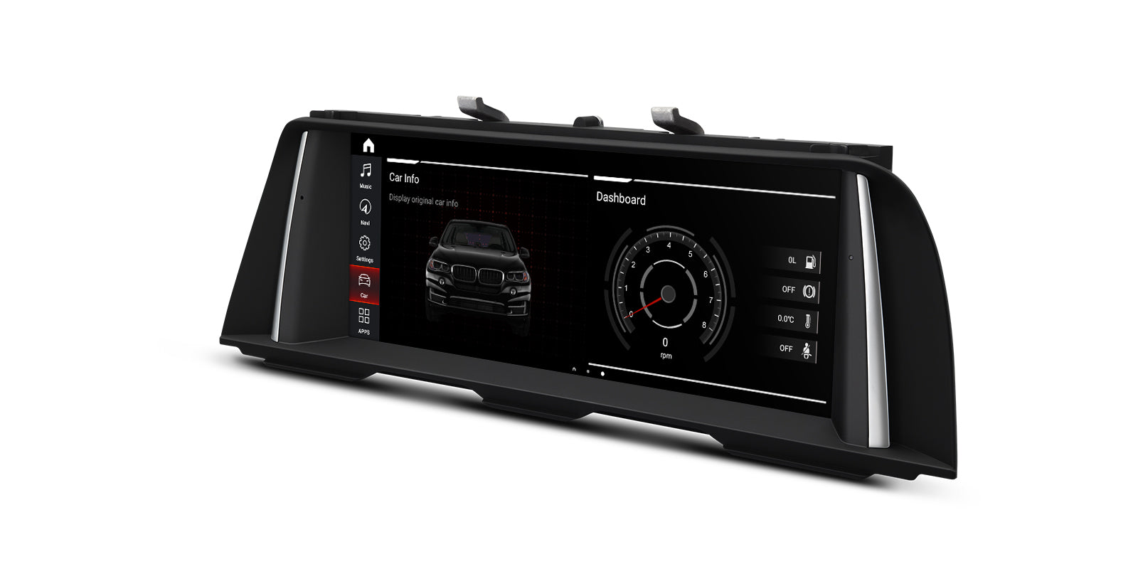 XTRONS QSB12FVNB 10.25in BMW 5 Series Android 12 Head Unit