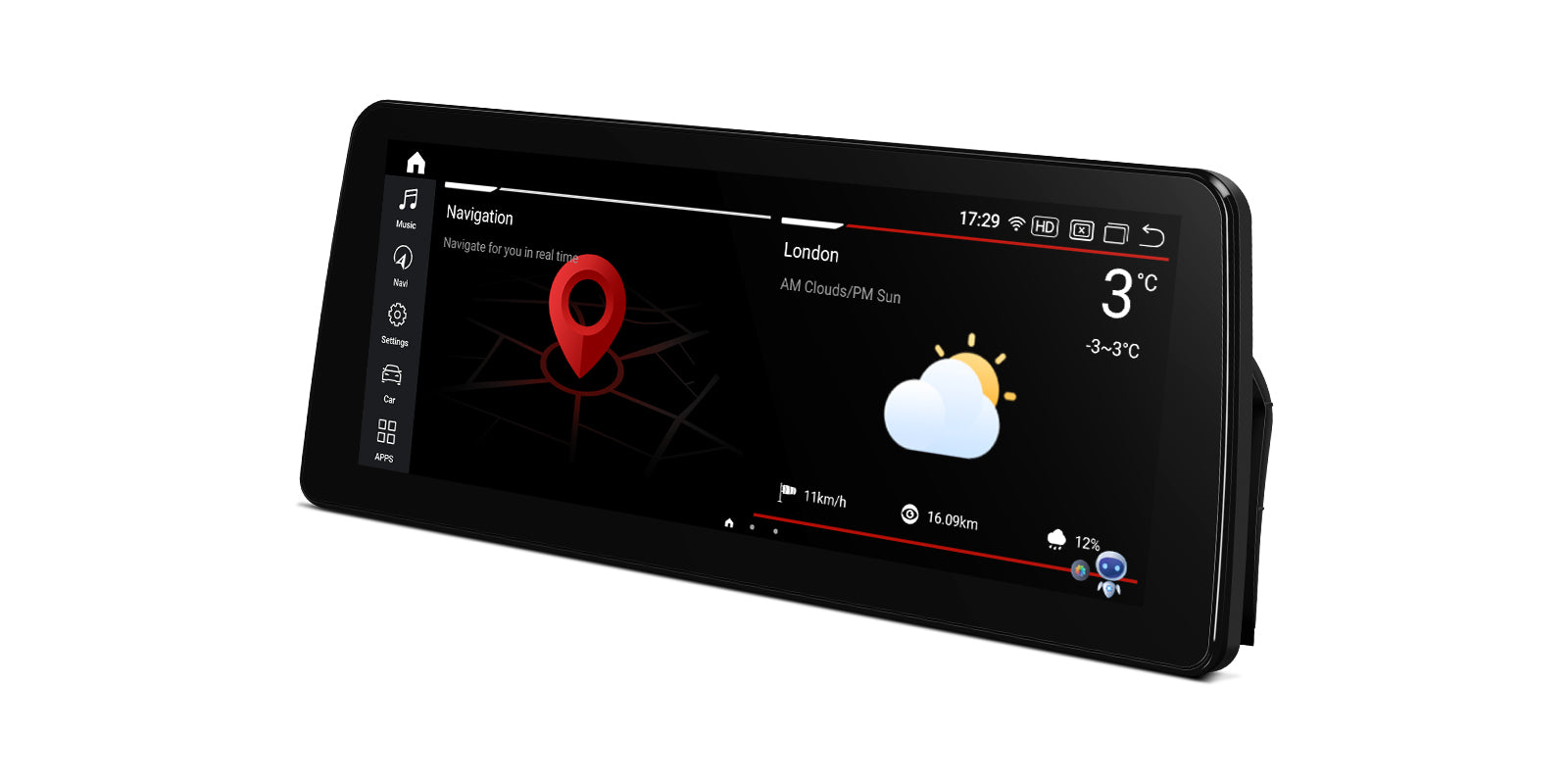 XTTRONS QXB2260CI 12.3in Wireless CarPlay Android 12 Head Unit BMW CIC