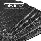 Skinz Pro v2 2mm Black Sound Deadening