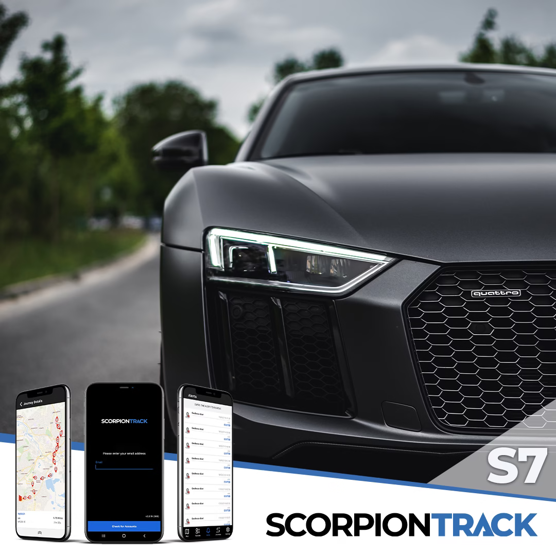 Scorpion S7+ Tracker & Digital immobiliser