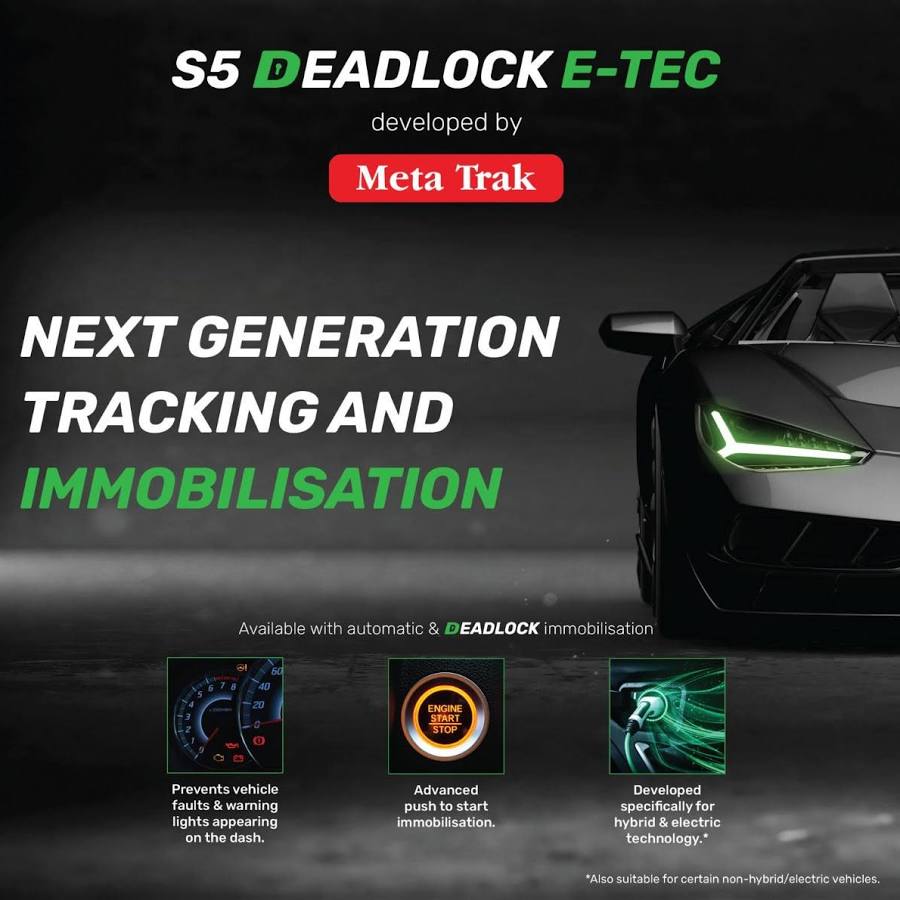 Metatrak S5 Deadlock eTec with Immobiliser