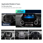 XTRONS IAH24M447 Android Head Unit Wireless CarPlay for Mercedes Vito W447