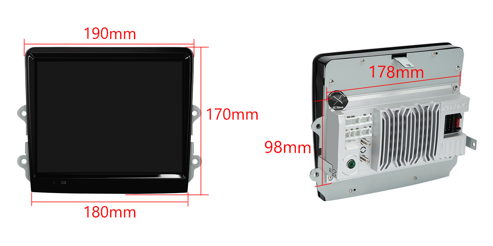 XTRONS IA Series Porsche 911 8.4in Nano Texture Screen Android Head Unit 4GB 128GB IAH84BSTPT