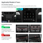 XTRONS IA Series Porsche 911 8.4in Nano Texture Screen Android Head Unit 4GB 128GB IAH84BSTPT