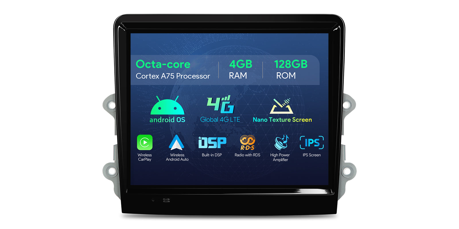 XTRONS IA Series Porsche 911 8.4in Nano Texture Screen Android Head Unit 4GB 128GB IAH84BSTPT