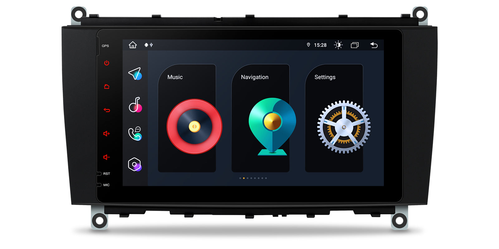 XTRONS IA Android 14 Head Unit Wireless CarPlay Mercedes CLK-Class