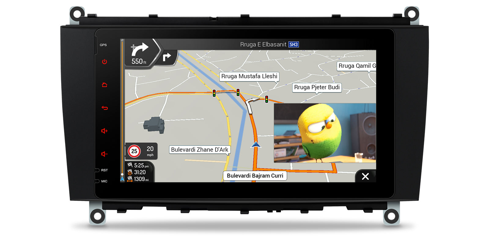 XTRONS IA Android 14 Head Unit Wireless CarPlay Mercedes CLK-Class