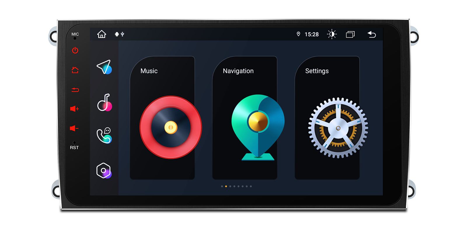 XTRONS IAH94CYPL 9" Android Car Stereo Wireless CarPlay for Porsche Cayenne 2003-2010