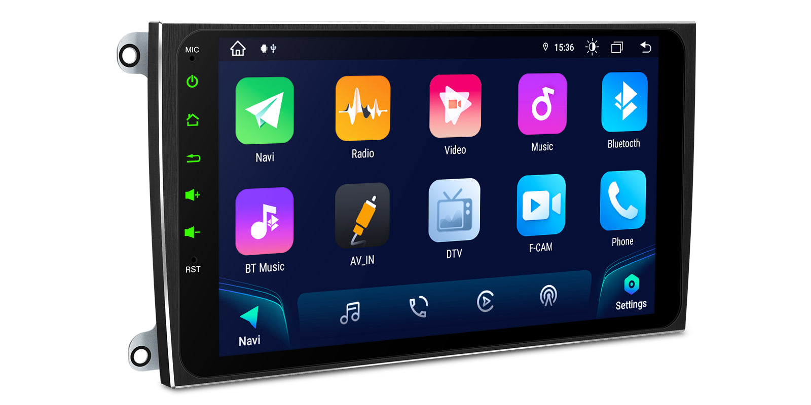 XTRONS IAH94CYPL 9" Android Car Stereo Wireless CarPlay for Porsche Cayenne 2003-2010