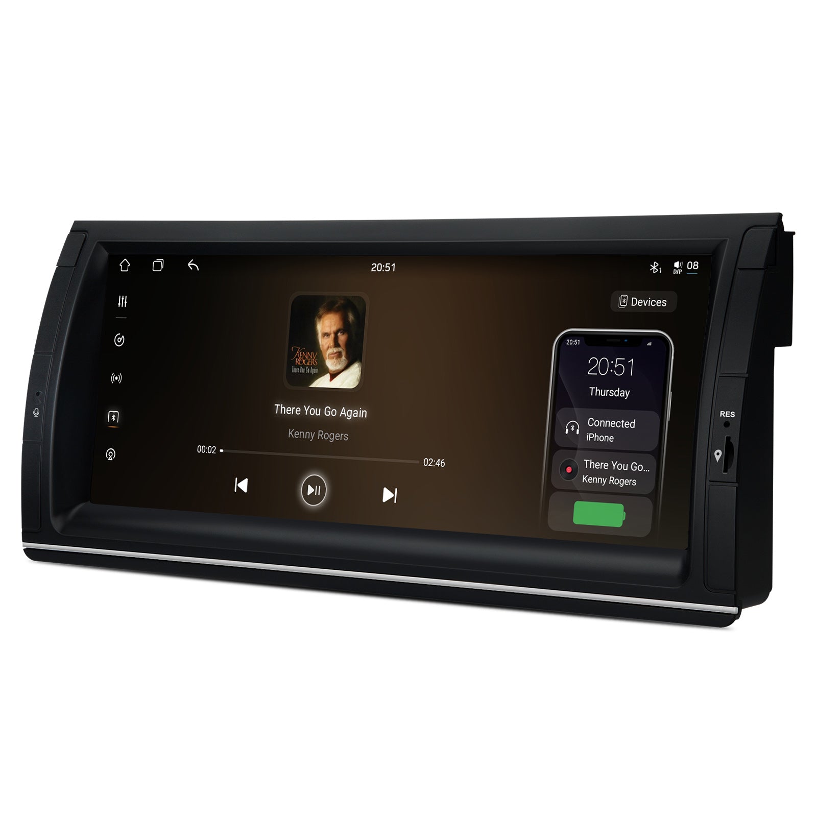 XTRONS IM1453BH 10.25in Android 14 Wireless CarPlay Stereo for BMW X5