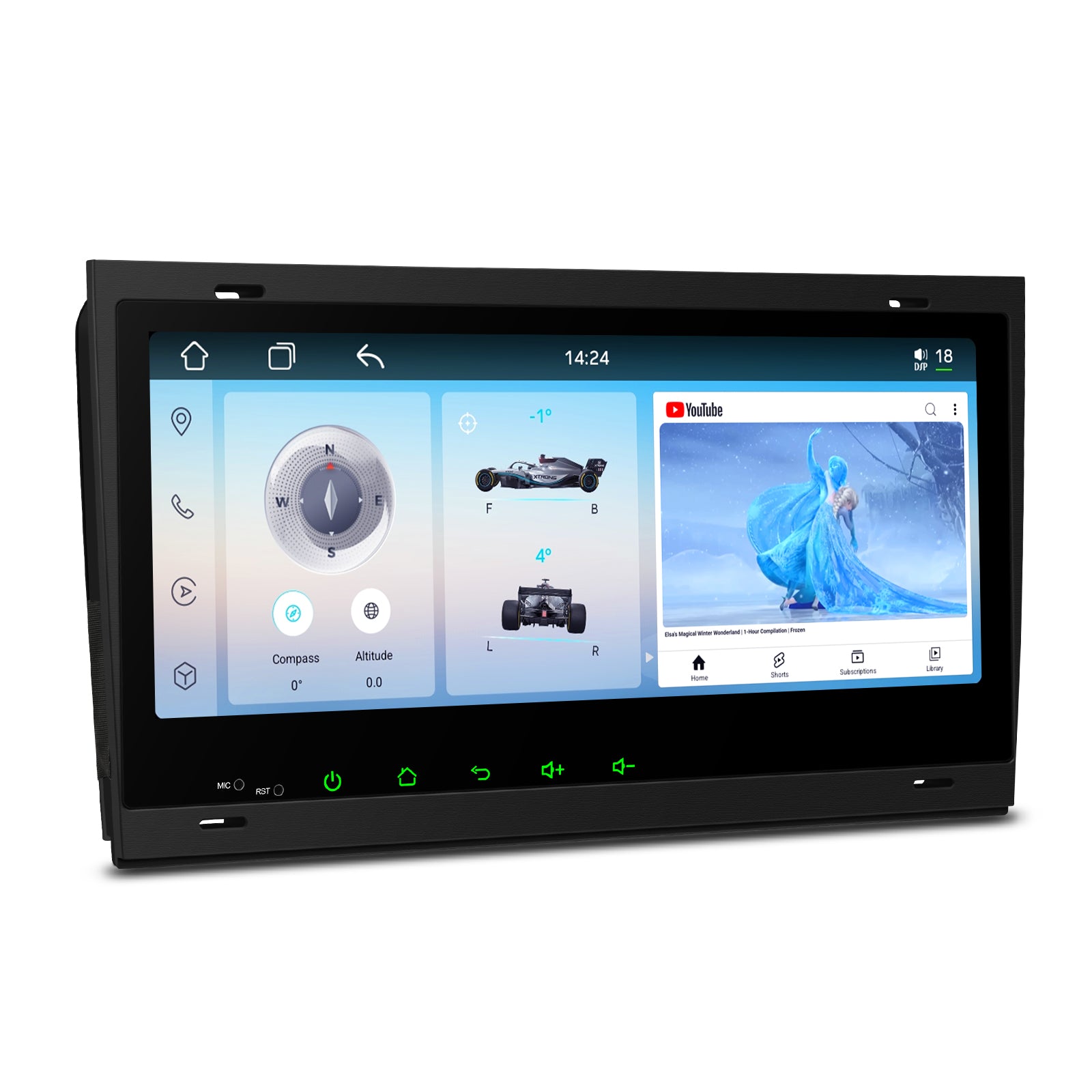 XTRONS Im84a4ah 8.8in QLED Android 14 Car Stereo for Audi Seat