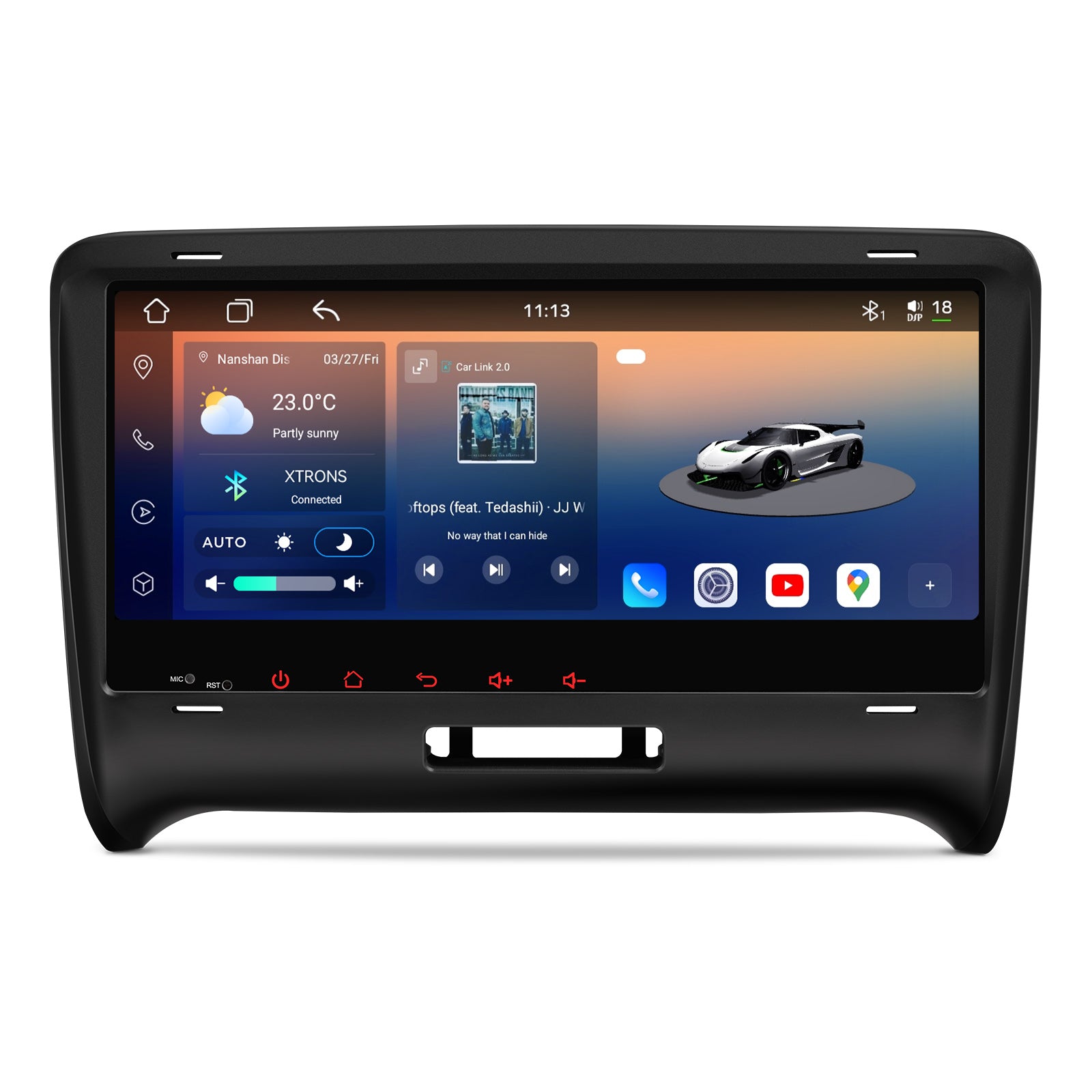 XTRONS IM84TTAH 8.8" Android 14 Car Stereo for Audi Wireless CarPlay