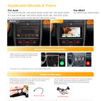 XTRONS IMH84A4AL 8" Android 14 Car Stereo for Audi A4 SEAT Exeo