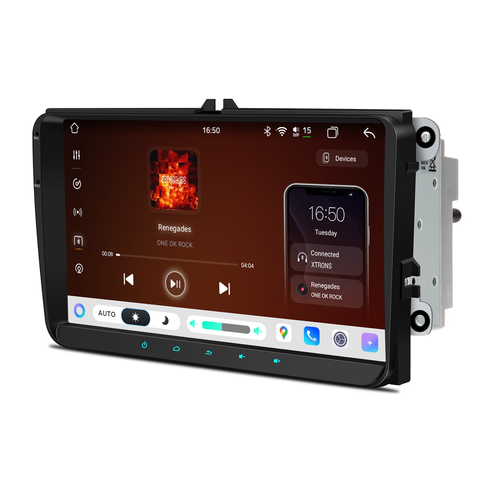 XTRONS IMH94MTVL 9-Inch Android 14 Car Stereo VW Škoda SEAT
