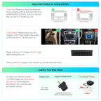 XTRONS IMH94MTVL 9-Inch Android 14 Car Stereo VW Škoda SEAT