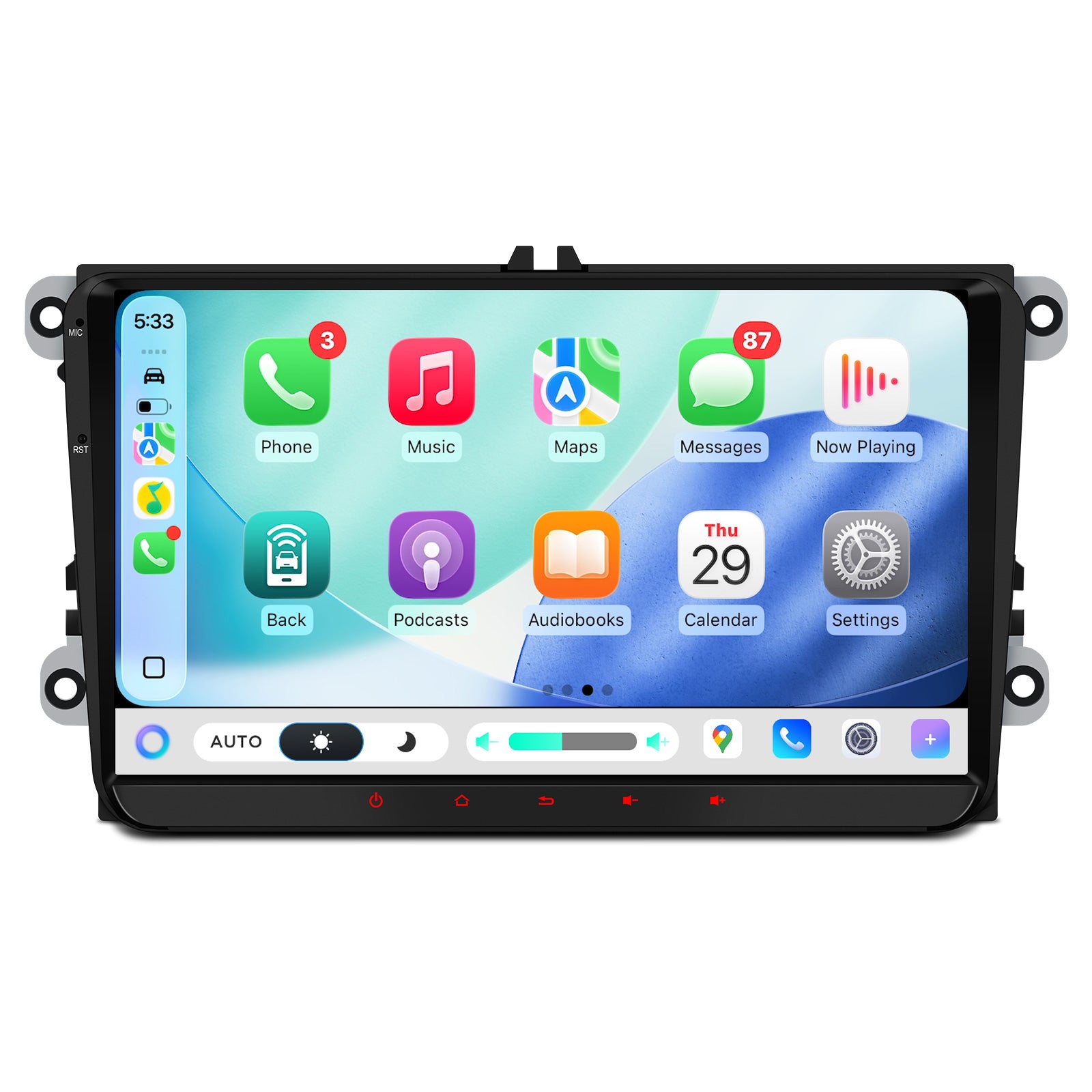 XTRONS IMH94MTVL 9-Inch Android 14 Car Stereo VW Škoda SEAT