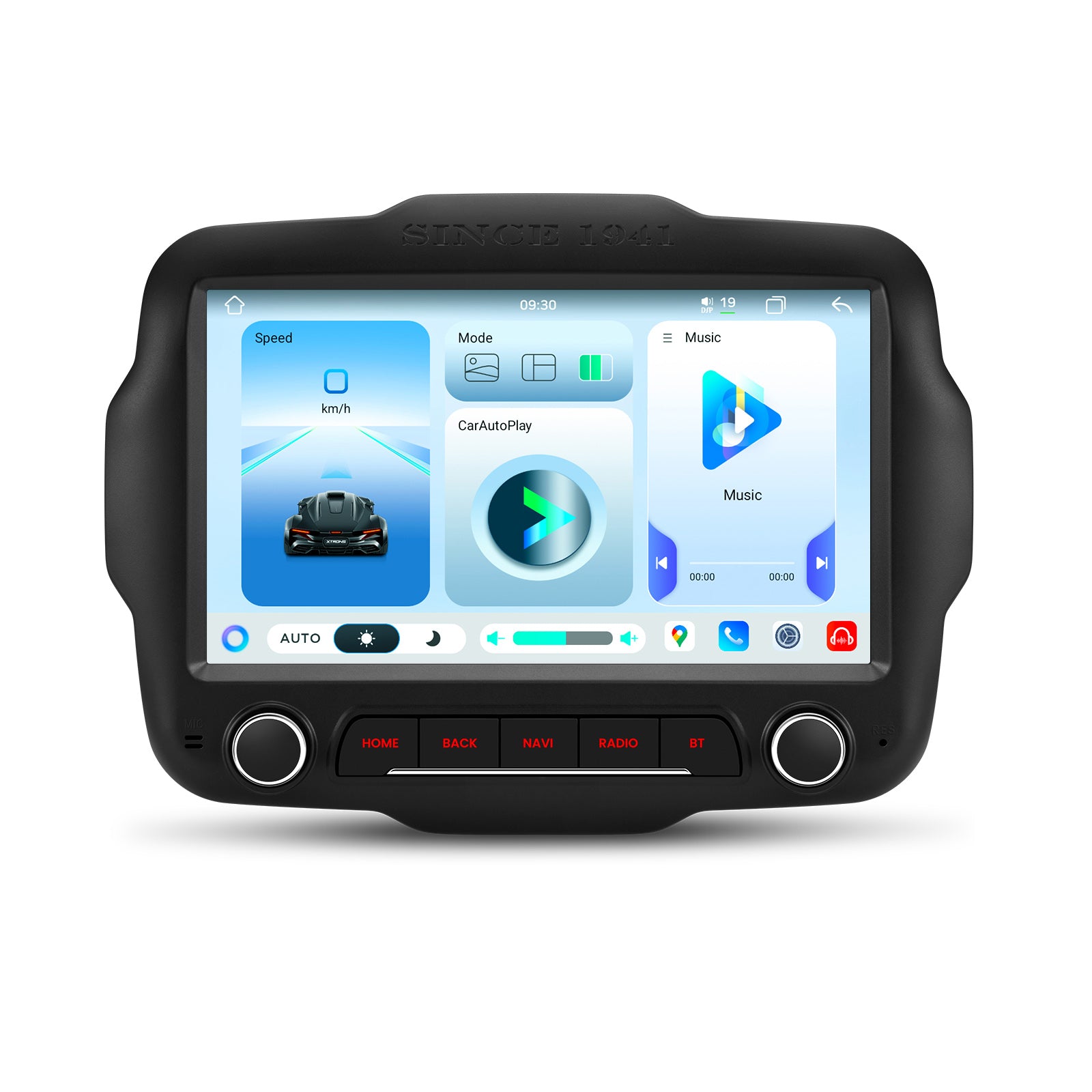 XTRONS IMH94RGJL 9in QLED Wireless CarPlay Android Auto Car Stereo 8GB RAM 128GB ROM